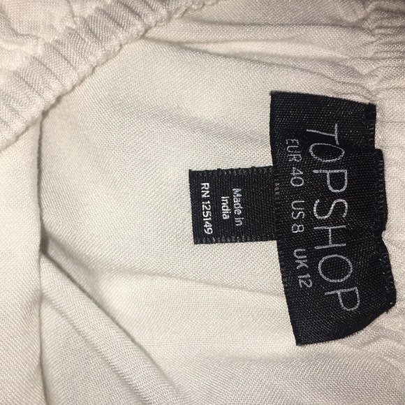 Bohemian White Jumpsuit with Detailing - Picture 7 of 7